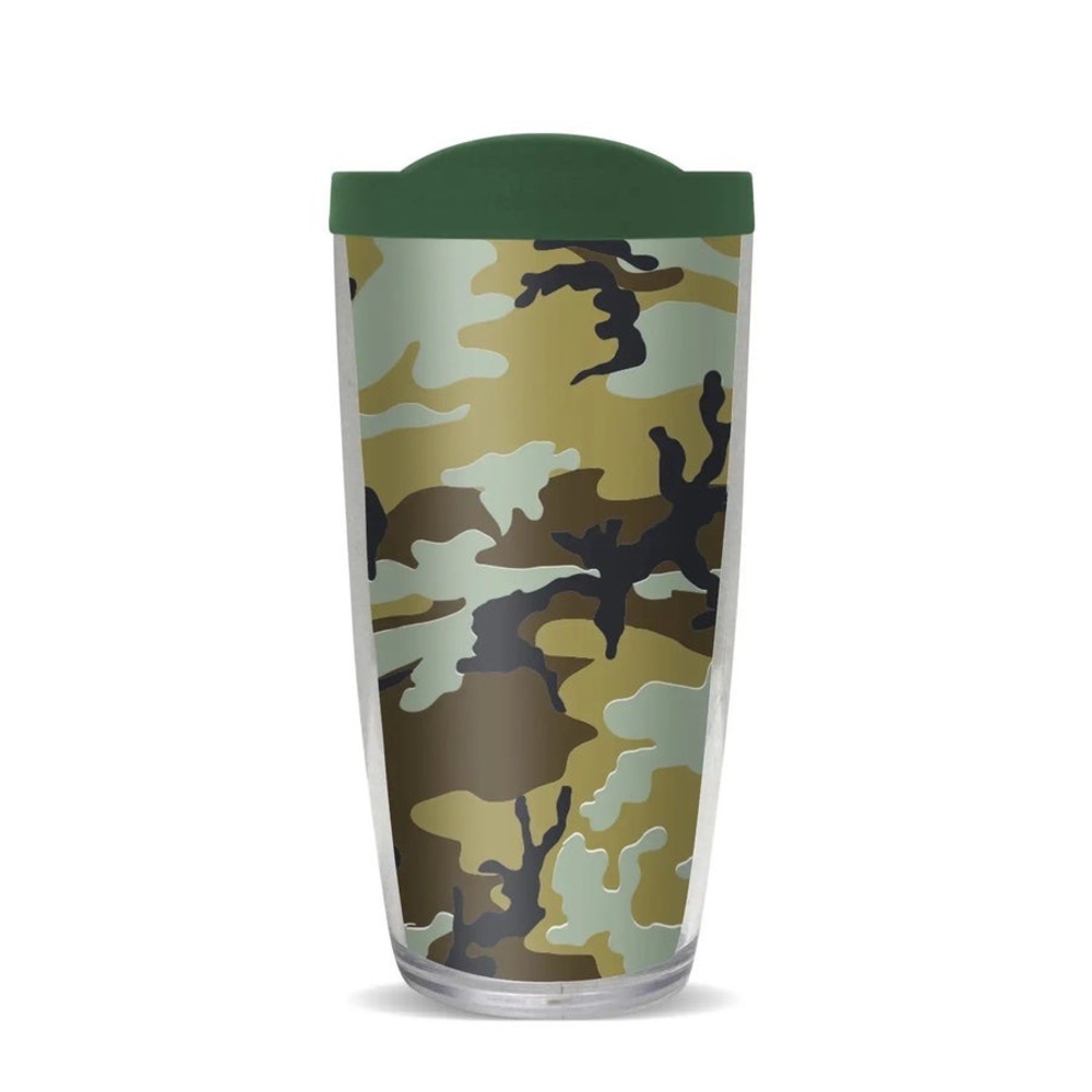 New Green Camo Tumbler 16oz